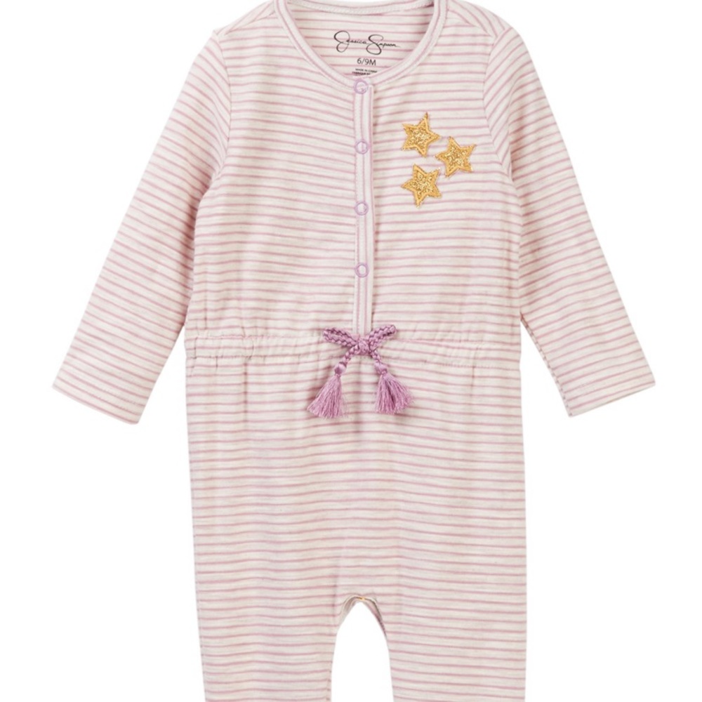 Jessica Simpson Baby Girl Jumpsuit | Size 0-3MO